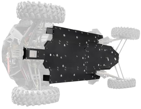 SuperATV ARMW Heavy-Duty Skid Plate for Polaris RZR XP 4 Turbo S (2019+) – Full Underbody Protection, Easy Clean-Up, Made in USA