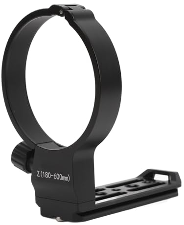 Collare Ad Anello per Montaggio su Treppiede Dell'obiettivo per Z 180‑600mm F/5.6‑6.3 VR, Piedino di Ricambio Base per Supporto per Treppiede Piastra a Sgancio Rapido