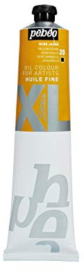 Pébéo - Fine Oil XL 200 ML - Yellow Ochre Oil Painting - Pébéo Oil Painting - Yellow Ochre 200 ml