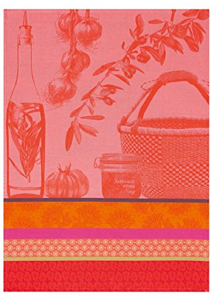 Le Jacquard Francais 20874 Geschirrtuch Saveur de Provence Pasteque 60x80 Baumwolle