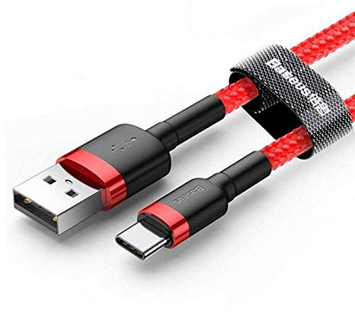 Baseus Cafule Cable - USB to USB-C Connect und Charge Cable 2 A, 2 M (Red)