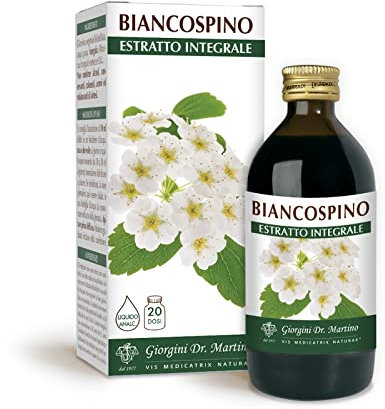 Dr Giorgini BIANCOSPINO Estratto Integrale Liquido Analcoolico - 200 ml