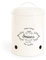 Excelsa Fin Quality Pot Conservation d'oignons, métal, crème, diamètre 13,5 cm