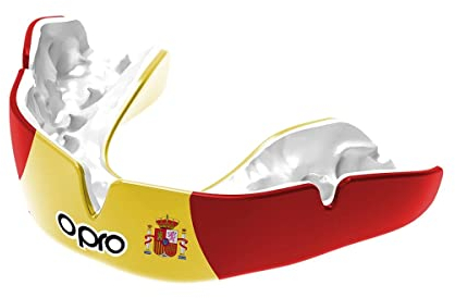 OPRO Instant Custom-Fit Mundschutz, vom Zahnarzt angefertigter Mundschutz, für ultimativen Komfort, Schutz, und Passform. Zahnschutz für Rugby, Boxen, Hockey, MMA (Spanien, Erwachsene)
