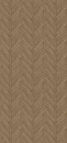 d-c-fix Weichschaummatte Decor Mat Herringbone Wood - Antirutschmatte rutschfest - auch für Außen geeignet - für Bad, Küche, Garten, Balkon - Badmatte waschbar Outdoor Matte Teppich 60 cm x 1,2 m