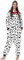 For G and PL Dalmatiner Jumpsuit Onesie Pyjama Tier Karton Halloween Kostüm Damen Winter Unterwäsche S