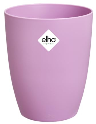 Elho Brussels Orchid High 12.5 - Macetero por Interior - Ø 12.5 x H 15.5 cm - Violeta/Vivid Violet