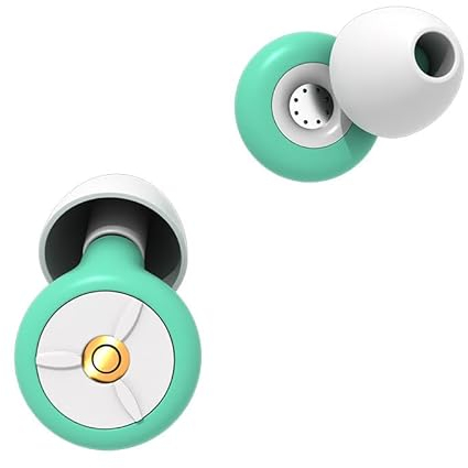 Bouchon D'oreille Réduction Silencieuse du Bruit, Bouchons d'oreilles Anti-bruit, Protections Auditives Réutilisables, Réduction du Bruit de 25~30 dbs-Convient Aux Sensibilités au Sommeil et Au Bruit