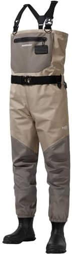 BASSDASH FW08 Men’s Breathable Waders Waterproof Fly Fishing Chest Fishing