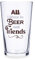 Luminarc Lot de 6 verres à bière, 50 cl, avec phrase décorative, passent au lave-vaisselle