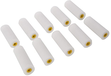 Silverline Tools , Rodillos pequeños de 100 mm, 10 pzas, Esmalte (398771)