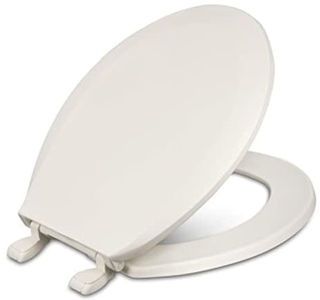 Centoco 1200BS Toilet Seat, Biscuit, Round
