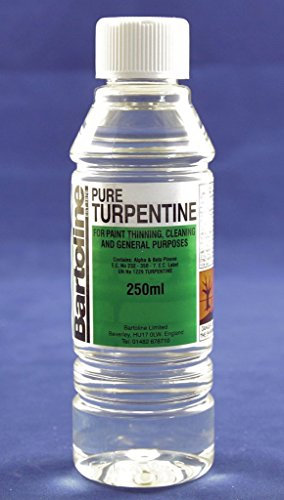 Bartoline Pure Turpentine 250ml – Natural Solvent for Oil Paint Thinning & Cleaning