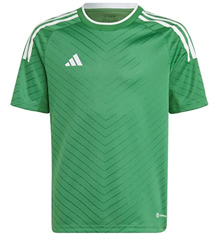 Adidas Unisex Kids Jersey (Short Sleeve) Campeon 23 Jersey, Team Green, IB4924, 116