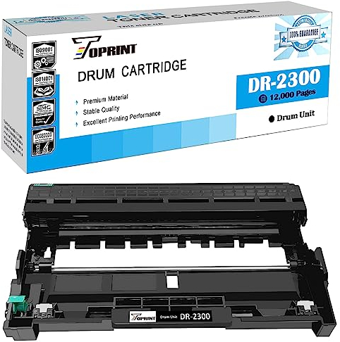 DR2300 DR-2300 DR 2300 Kompatible Trommeleinheit Trommelkartusche 12000 Seiten für Brother MFC-L2700DN L2700DW L2740DW L2720DW HL-L2300D L2365DW L2360DN L2340DW DCP-L2500D L2520DW L2540DW Drucker