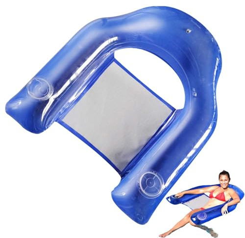 Sit'n Float - Sillón hinchable para piscina, semisumergible, hinchable, 90 x 80 cm
