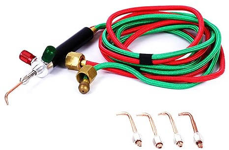Kit De Soldadura Con Soplete Soldadura Oxígeno Y Acetileno Para Reparación Joyas Y Aficionados A La Construcción Pistola Profesional