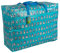 Large 65 litre Storage Bags Water & Dust Resistant. Double zipped storage bags for toys, laundry, bedding. Underbed Wardrobe Space Saver blue Beach huts