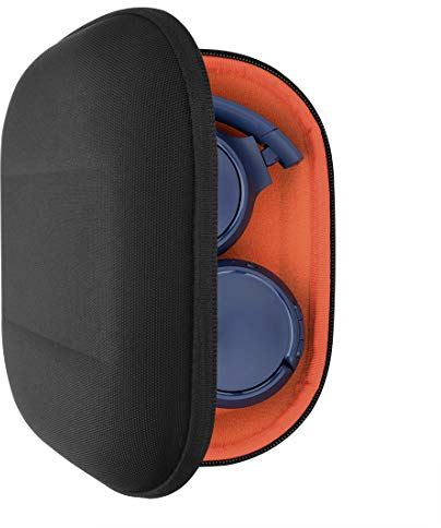 Geekria Custodia per cuffie Shield compatibile con JBL Tune 660NC/510BT/500BT, Jr 310BT, borsa da viaggio rigida di ricambio con vano portacavi (nero)