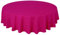 Home Direct Qualitäts Tischdecke Textil Rund 140 cm, Farbe wählbar Fuchsia Rosa