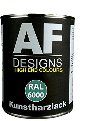 Alex Flittner Designs 1 Litre Résine Vernis Laque Teintée Peinture à Base de Résine RAL5000-5024 Brillant Satiné Mat - RAL5024 Bleu Pastel Satiné