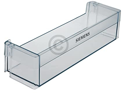 Compartiment de rangement compatible avec Siemens 11000440 - Pour porte de réfrigérateur - 435 x 100 mm