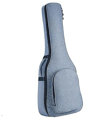 IOFIT Gitarrenkoffer, extra dick, robust, tragbar, for klassisches Gitarrenzubehör (Color : Light Blue, Größe : 41inch)