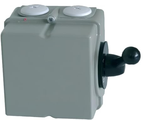 Schalter Stern/Dreieck, 25 A, Gehäuse aus Aluminiumguss