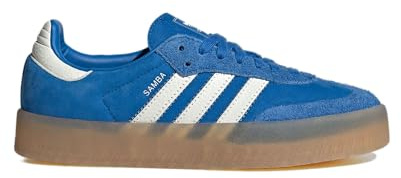 Adidas Samba OG Women's Sneakers, Cloud White/Silver Metallic/Gum, 5 UK