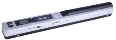 Koolenry Escáner Portátil de Documentos de 900 dpi, Tamaño A4, para Libros y Fotografías, Escaneo Instantáneo, Compatible con Formatos JPG/PDF D