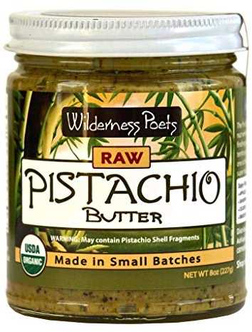 Wilderness Poets - Organic Raw Pistachio Butter - 8 oz.
