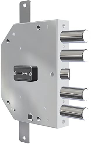 Cerraduras CR P/Puertas blindadas 2155/28 de sobreponer DX. 60 mm