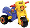 Dohany Rutscher Motorrad Fahrzeug Cross 1 Kinder Laufrad Lauflernrad Blau/Gelb