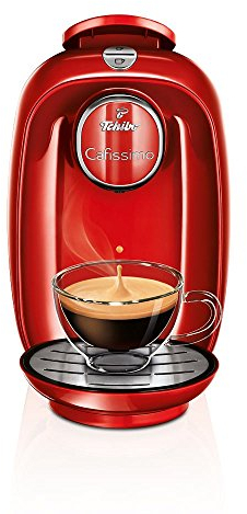 Tchibo Cafissimo PICCO Kaffeekapselmaschine, Red Fire