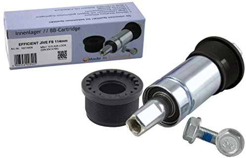 Efficient JIVE Innenlager FS 123mm Inklusive M8x1 10.9 A2A Lock 6KT Schrauben, 16223606