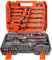 Ponicozy 82 PCS Mechanic Socket Tool Kit Set, Professional Car Repair Tool Wrench Set