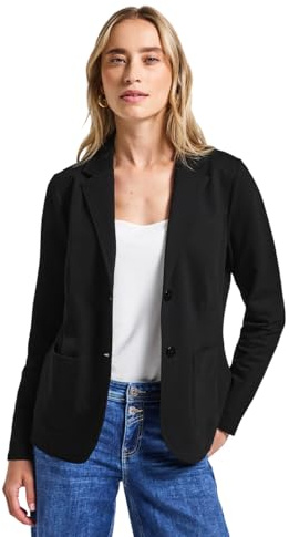 Street One Blazer básico para Mujer, Negro, Talla 12, 2116815