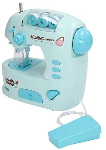 Fdit Pequeña Máquina de Coser Eléctrica de Juguete, Alcantarillado de Superficie Lisa para Niños, Entretenimiento para Niños, Adecuado para Menos de 4 Años (Estilo 2)
