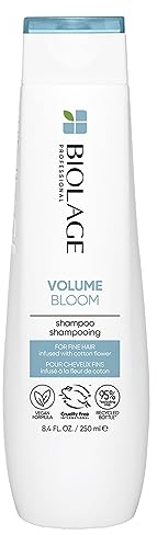 Biolage Reinigendes Shampoo für feines, kraftloses Haar, Für langanhaltendes Volumen, Mit Baumwollextrakt, Volume Bloom Haarshampoo, 1 x 250 ml