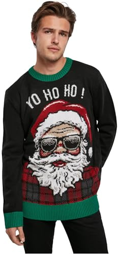 Urban Classics Ho Ho Ho Sweater Black L