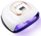 Lampara LED Uñas 220 W Lámpara Secador de Uñas Profesional LED UV Lampara Uñas Gel con 4 Temporizadores Sensor Automatico Semipermanentes Maquina Uñas para Manicura/Pedicure Nail Art Hogar el Salón