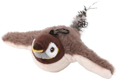 Interactive Chirping Bird Cat Toy, flapping bird toy cat, Uccellino per Gatti Che Si Muove, Interactive Cat Toy, Gioco Gatto Uccellino Che Vola, Giochi Interattivi Per Gatti, Simulazione Divertente
