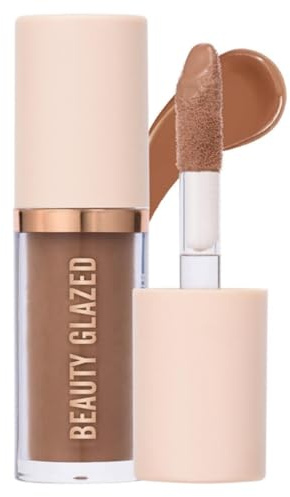 Maquillaje Líquido Contorno, Contorno Cremoso Ligero Impermeable de Larga Duración, Corrector Bronceador Suave de Acabado Mate Natural, Maquillaje Líquido Profesional para Esculpir el Rostro #101