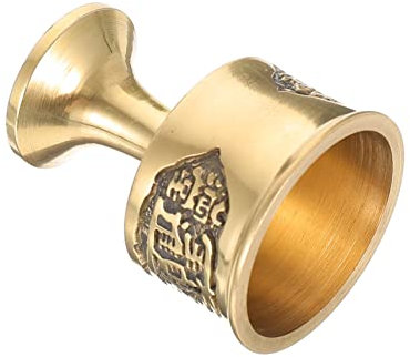Cabilock 1 Pieza Taza Cobre Budismo Ceremonias Decoración y Funcional Compacto y Gran Capacidad