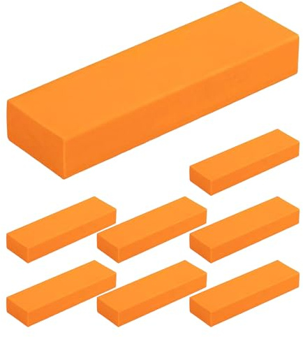 Patifirst Eliminador De Óxido Para Acero Inoxidable - Borrador De Sarro Reutilizable De Goma,Goma Reutilizable para Eliminar Manchas en Metales Cobre Aluminio Latón Plata Ollas y Utensilios de Cocina