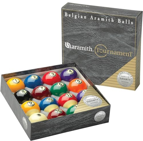Aramith US Tournament poolballen Set 57.2mm