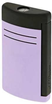 S.T. Dupont Maxijet Black Matte and Lilac/Purple 020162