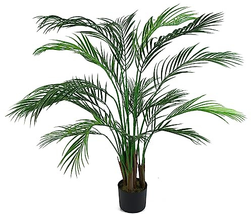 Leaf Grande palma artificiale, 120 cm, UV all'aperto, 125 cm