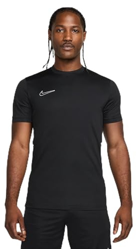 Nike Academy Camiseta De Fútbol De Manga Corta Dri-Fit - Hombre, Black/Black/White/White, HJ3791-010, M