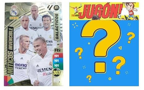 MITICA GALACTICOS Madrid + Revista JUGÓN (número Aleatorio) BALÓN DE Oro 2024 2025 Balon de Oro 24 25 miticos